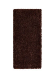 Chocolate Handmade Rug, 50mm Thickness Plain Shaggy Rug, Modern Luxurious Rug For Bedroom, & Dining Room-160Cm X 230Cm - thumbnail 3