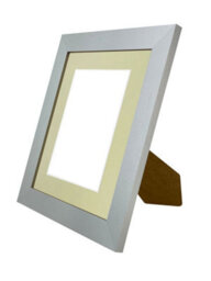 Frames By Post Metro Light Grey Frame With Light Grey Mount For Image Size 10 X 4 Inch - thumbnail 4