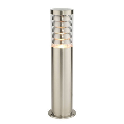 Luminosa Lighting Luminosa Tango Outdoor Bollard Light Stainless Steel, Polycarbonate Ip44, E27