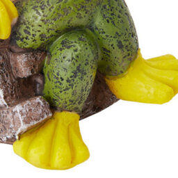 Darphe Crown Frog Prince Resin Figurine For Desktop Decoration - thumbnail 7