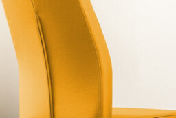 Furniturebox Renato 120Cm High Gloss Extending Dining Table And 6 Mustard Lorenzo Chairs - thumbnail 9