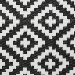 Charles Bentley Diamond Pattern Lightweight Waterproof Indoor/patio Large Rug - thumbnail 4