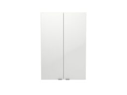 GoodHome Imandra Compact Gloss White Bathroom Double Wall Cabinet (H)90Cm (W)60Cm - thumbnail 2