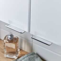 GoodHome Imandra Compact Gloss White Bathroom Double Wall Cabinet (H)90Cm (W)60Cm - thumbnail 5