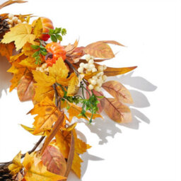 Thehotsale 180Cm Length Garland Halloween Pumpkin Artificial Garland Decoration - thumbnail 5