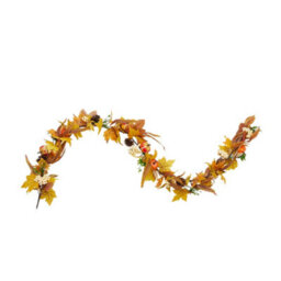 Thehotsale 180Cm Length Garland Halloween Pumpkin Artificial Garland Decoration - thumbnail 2