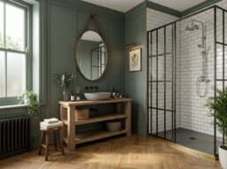 L120Xw38Cm Bramley Solid Wood Bathroom Vanity With Shelf - thumbnail 2