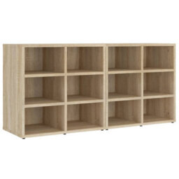 Vidaxl Shoe Cabinets 2 Pcs Sonoma Oak 52.5X30X50 Cm - thumbnail 2