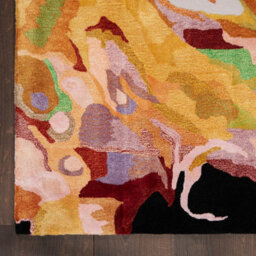 Multi Handmade Wool Handmade Luxurious Modern Abstract Rug Easy To Clean Living Room And Bedroom-168Cm X 226Cm - thumbnail 6