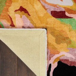Multi Handmade Wool Handmade Luxurious Modern Abstract Rug Easy To Clean Living Room And Bedroom-168Cm X 226Cm - thumbnail 7