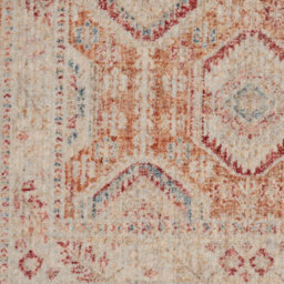 Multicoloured Traditional Bordered Geometric Easy To Clean Rug For Living Room Bedroom & Dining Room-160Cm X 234Cm - thumbnail 7