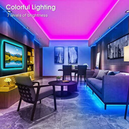 Brightex LED Brightex,5M  Led Strip Lights Rgb Changing Colour For Kitchen  Bathroom Tv Home Indoor Backlights Lighting With Usb And Remote - thumbnail 5