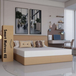 Sliding Wardrobes 4 u LTD Hard Foam Mattress, Firm & Supportive, 30D Pressure Relieving Core, Easy Setup Box Pack - 3Ft Single (L90Cm X W190Cm X H15Cm) - thumbnail 2