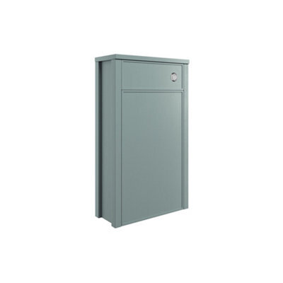 Exbury Seagreen Ash Traditional Freestanding Toilet Cabinet (H)852mm X (W)508mm - image 1