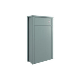 Exbury Seagreen Ash Traditional Freestanding Toilet Cabinet (H)852mm X (W)508mm - thumbnail 1