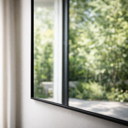 Jōbū Jobu Home - Takara, Full Length Leaner Black Metal Rectangle Mirror - 200Cm X 120Cm - thumbnail 7