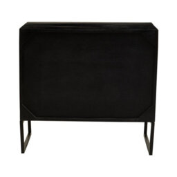 Buttercup Farm Fusion Three Drawer Chest - Metal/wood - L40 X W80 X H85 Cm - Black/silver - thumbnail 6