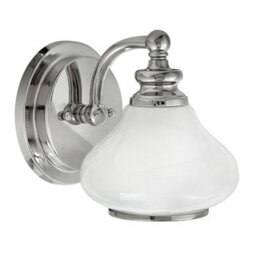 Luminosa Lighting Luminosa Ainsley 1 Light Indoor Wall Light Polished Chrome Ip44, G9 - thumbnail 1