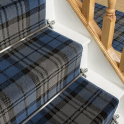 Tartan Stair Runner - Soft & Durable Carpet Runner For Stairs & Staircases, Multiple Lengths - thumbnail 2