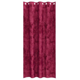 Berkfield Classic Curtain With Curtains 2 Pcs Wine Red 225 X 140 Cm Velvet - thumbnail 4