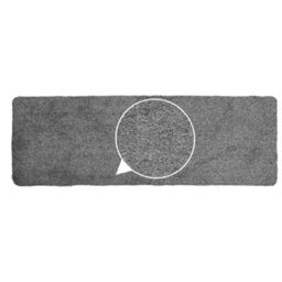 Jvl Kensington Machine Washable Cotton Runner Barrier Doormat, 50X150Cm, Grey - thumbnail 6
