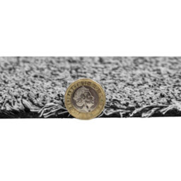 Jvl Kensington Machine Washable Cotton Runner Barrier Doormat, 50X150Cm, Grey - thumbnail 3