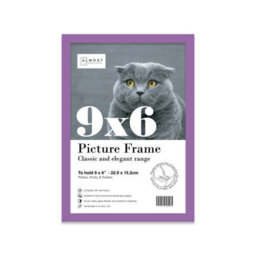 9X6 Purple Picture Frame (22.9 X 15.2Cm) Poster, Photo, Artwork, Gallery Wall Or Print - thumbnail 1