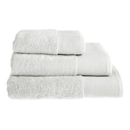 Allure Bath Fashions Marlborough Bamboo Bath Towel - White