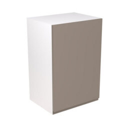 Kitchen Kit Cashmere Gloss J-Pull Door Boiler Housing Wall Unit Cabinet Handleless Soft Close Flatpack - 600X900mm - thumbnail 1