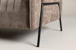 Indigo 2-Seat Sofa Beige D77Xw165Xh85Cm, Seat Height 47Cm - thumbnail 3