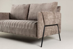 Indigo 2-Seat Sofa Beige D77Xw165Xh85Cm, Seat Height 47Cm - thumbnail 2