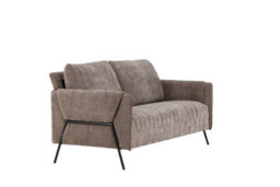Indigo 2-Seat Sofa Beige D77Xw165Xh85Cm, Seat Height 47Cm - thumbnail 6
