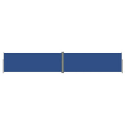 Berkfield Retractable Side Awning Blue 180X1000 Cm - thumbnail 2