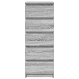 Berkfield Sideboard With Drawers Grey Sonoma 37.5X35X99 Cm Engineered Wood - thumbnail 6