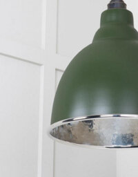 From the Anvil Hammered Nickel Brindley Pendant In Heath - thumbnail 6