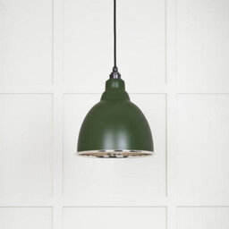 From the Anvil Hammered Nickel Brindley Pendant In Heath - thumbnail 3