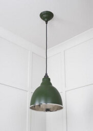 From the Anvil Hammered Nickel Brindley Pendant In Heath - thumbnail 5