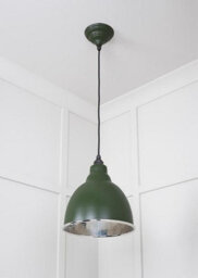 From the Anvil Hammered Nickel Brindley Pendant In Heath - thumbnail 4