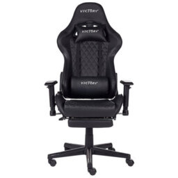 Beliani Gaming Chair Victory Faux Leather Black - thumbnail 5