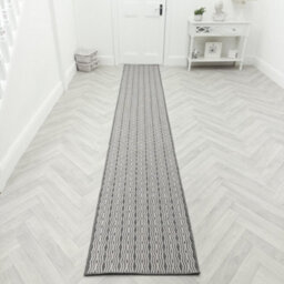 Cable Indoor/outdoor Hallway Runner Rug - Durable, Reversible & Hardwearing Carpet For Home Or Garden - thumbnail 7