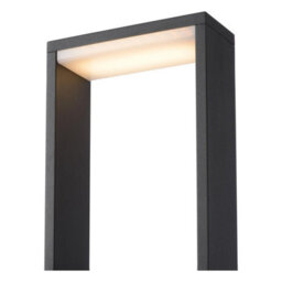 Lucide Goa Modern Bollard Light Outdoor - Led - 1X6,5W 3000K - Ip54 - Anthracite - thumbnail 6