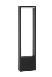 Lucide Goa Modern Bollard Light Outdoor - Led - 1X6,5W 3000K - Ip54 - Anthracite - thumbnail 2