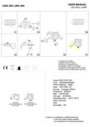 Ultra Beam Lighting Ultrabeam Black Twin Wall Mounted Bedside Reading Light 6 Watt 3000K Warm White Led - thumbnail 3