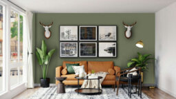 Johnstone's Trade Vinyl Silk Walls & Ceilings Emulsion Paint Pine Garland (Ppg1126-6) 5L - thumbnail 5