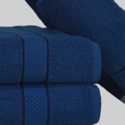Casabella Towels Luxury 4 Pack Bath Sheets 100% Cotton Super Soft Quick Dry Highly Absorbent Bathroom Towels Royal - thumbnail 2