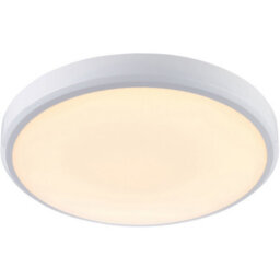 Flush Bathroom Wall Or Ceiling Function Light - 15W Cct Led Module - White - thumbnail 1