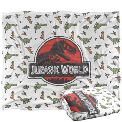 Juric World Sketch Blanket White (One Size) - image 1