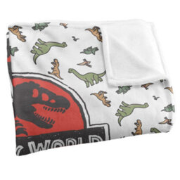 Juric World Sketch Blanket White (One Size) - thumbnail 3