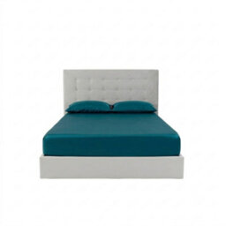 Fitted Sheet Polycotton Plain Dyed Extra Deep 25Cm Bed Linen Teal - thumbnail 2