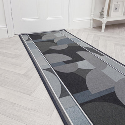 Malis Hallway Runner Rug - Hardwearing, Non-Slip & Durable Carpet For Hall, Kitchen & Corridor - image 1